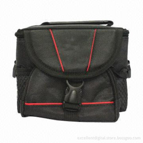 Nylon Black DSLR Camera Bag, Customized Logos and OEM Orders Accepted